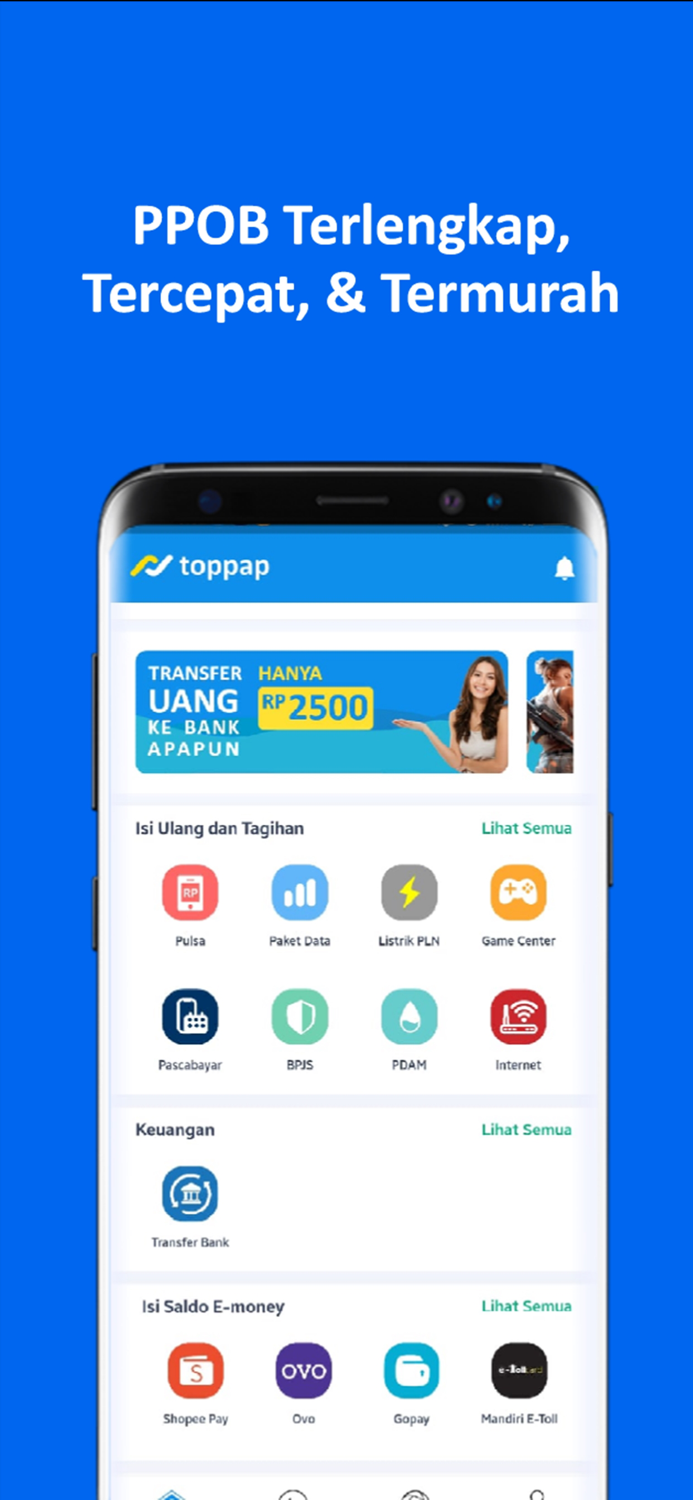 Toppap Pulsa PPOB and Catatan