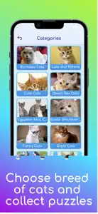 Сats & kittens jigsaw puzzles screenshot #3 for iPhone