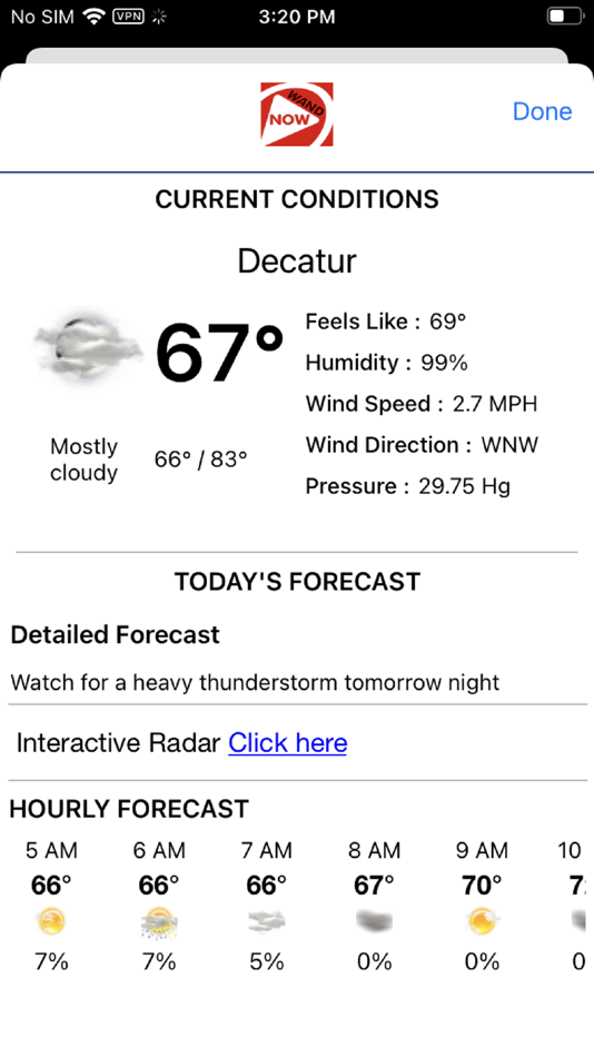 #4. WAND NOW (iOS) بواسطة: WAND TV