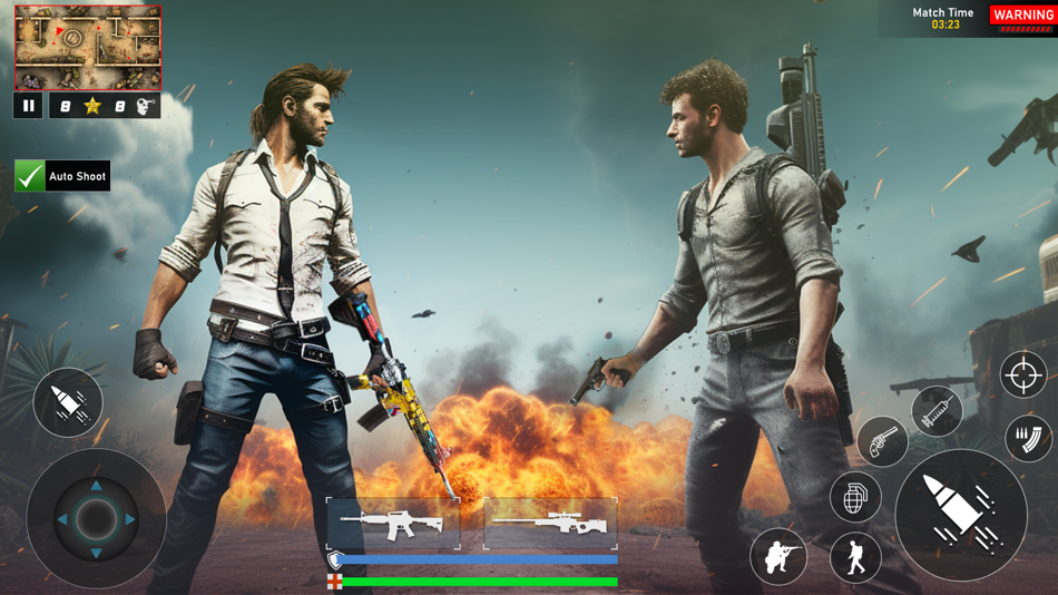#1. FPS Commando Gun Shooting (iOS) 由: Muhammad Ahmad Fraz