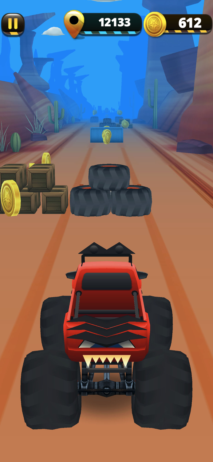 Monster Truck 3D Runner