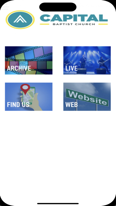 Capital Baptist Church Screenshot