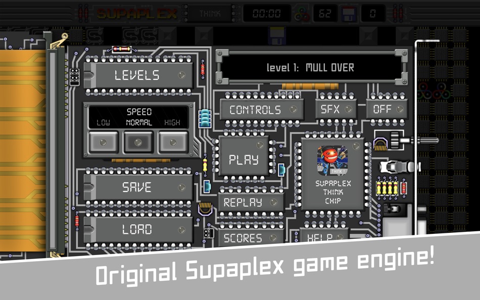 #4. Supaplex THINK! (macOS) 由: Danila Gorozhanin