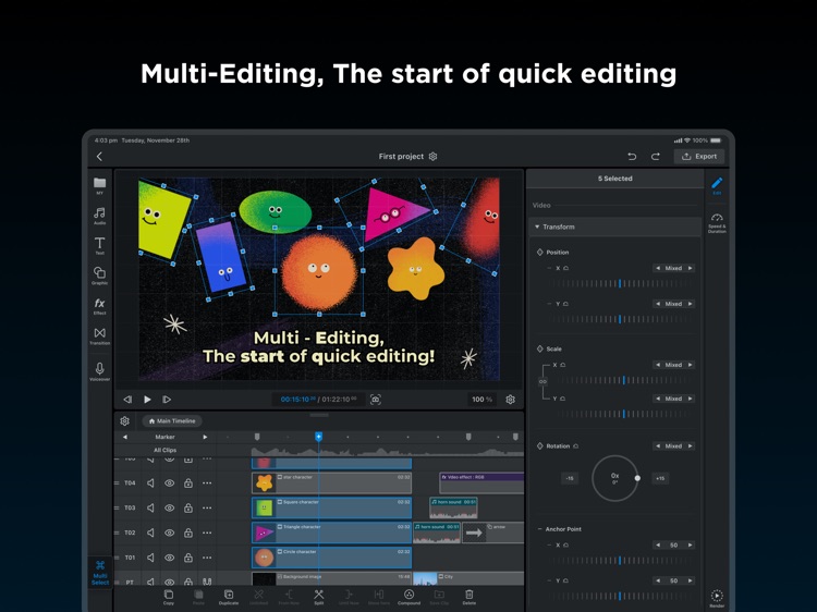 WEILO - My Last Video Editor screenshot-5