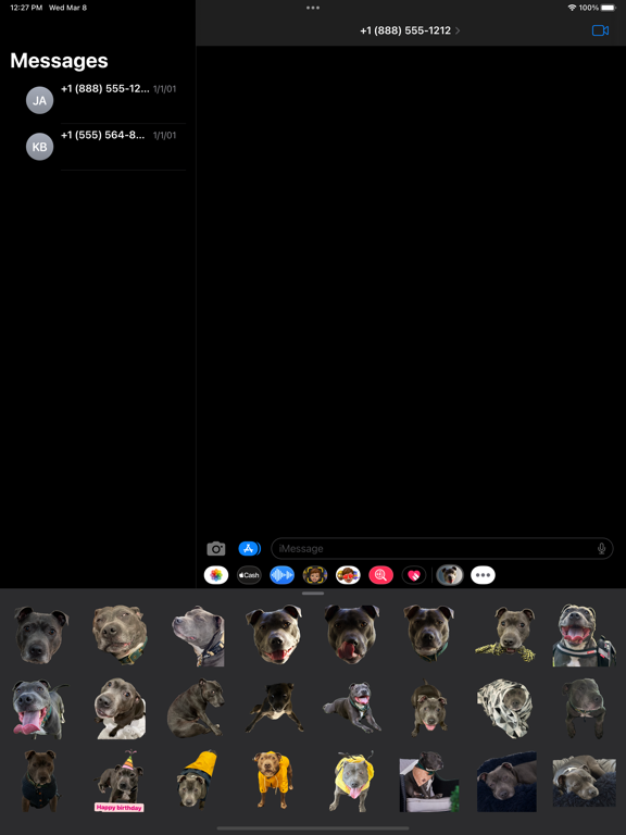 Screenshot #5 pour Peanuty Stickers