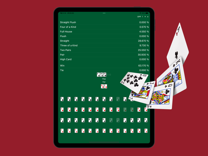 Poker hand calcTexas holdem