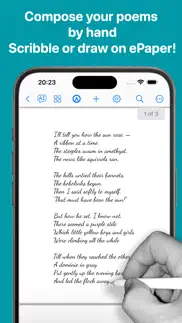 poetry writing iphone screenshot 3