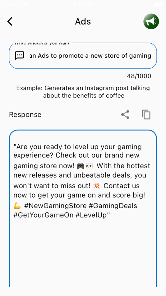 #6. Post Ai - Generate Posts (iOS) Podle: Luis Mujica