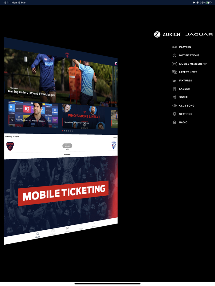 Melbourne Official App