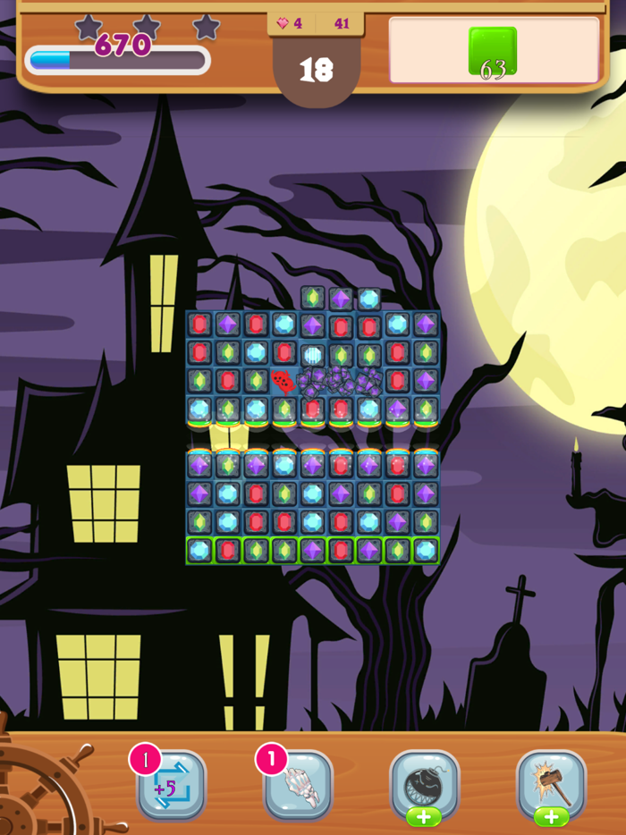 Dark Jewel Quest Match 3 Gems