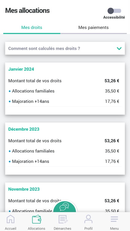 Caf - Mon Compte screenshot-3