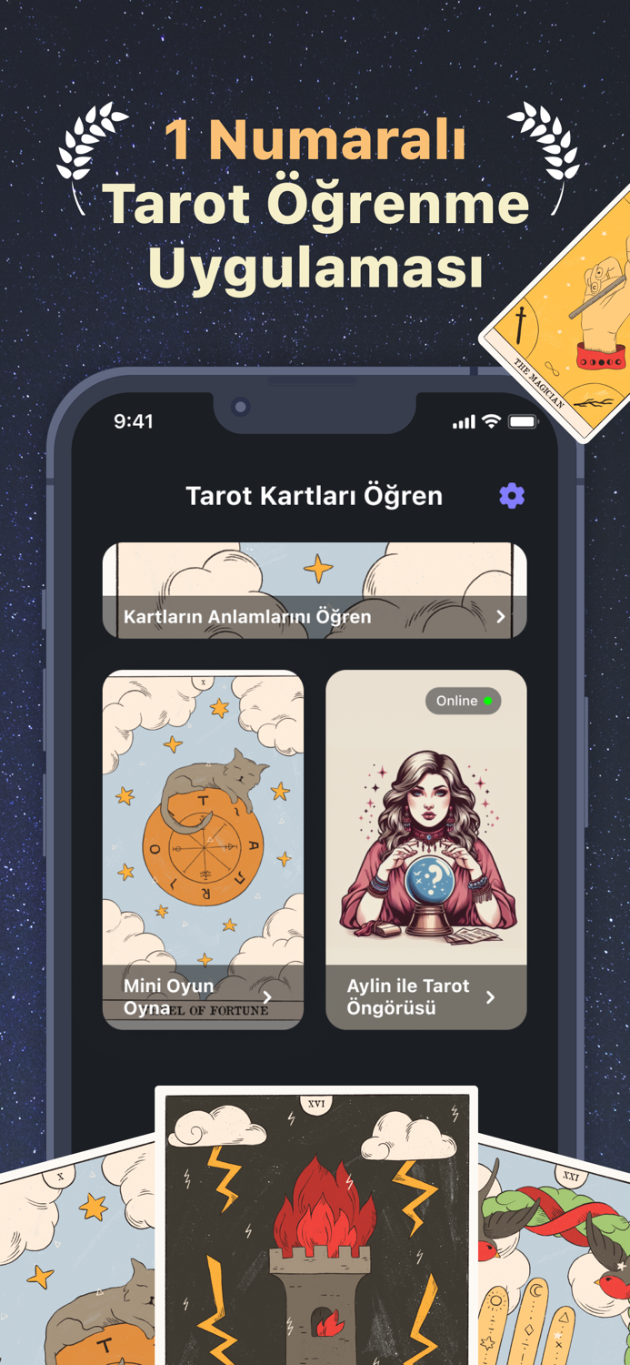 Tarot Öğren Yapay Zeka İle Bak