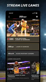 spectrum sportsnet: live games iphone screenshot 3