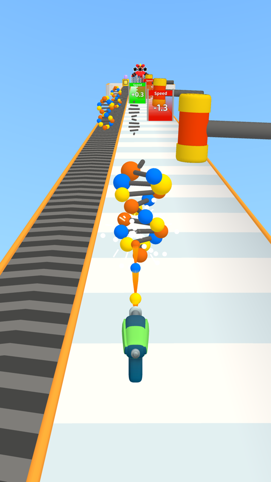 #2. DNA Run 3D (iOS) 由: Taninty Game Studio
