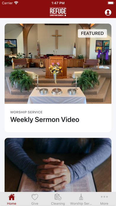 Refuge Christian Church Screenshot