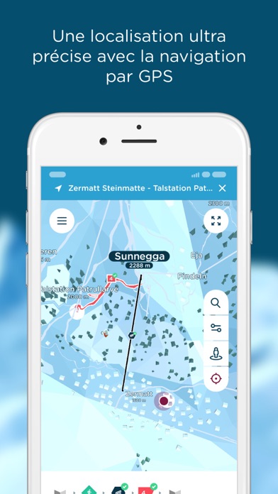 Screenshot #3 pour Skiguide Zermatt