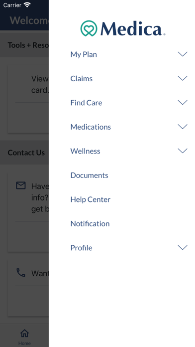 Medica Member Screenshot