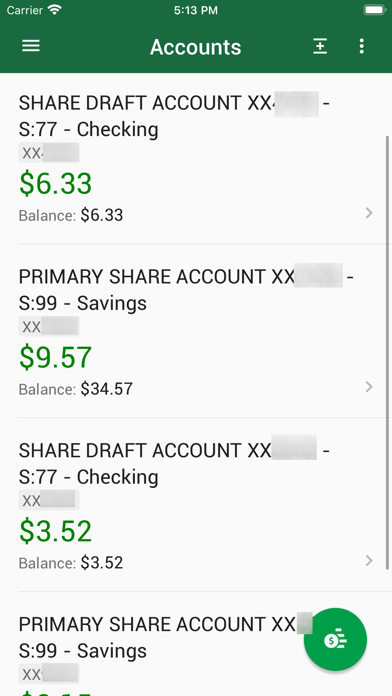 Matanuska Valley FCU Screenshot
