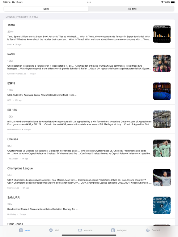 Screenshot #5 pour Canada Trends News