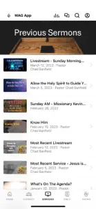 Warsaw Assembly of God App screenshot #2 for iPhone