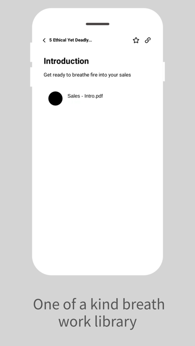 The Sigma App Screenshot