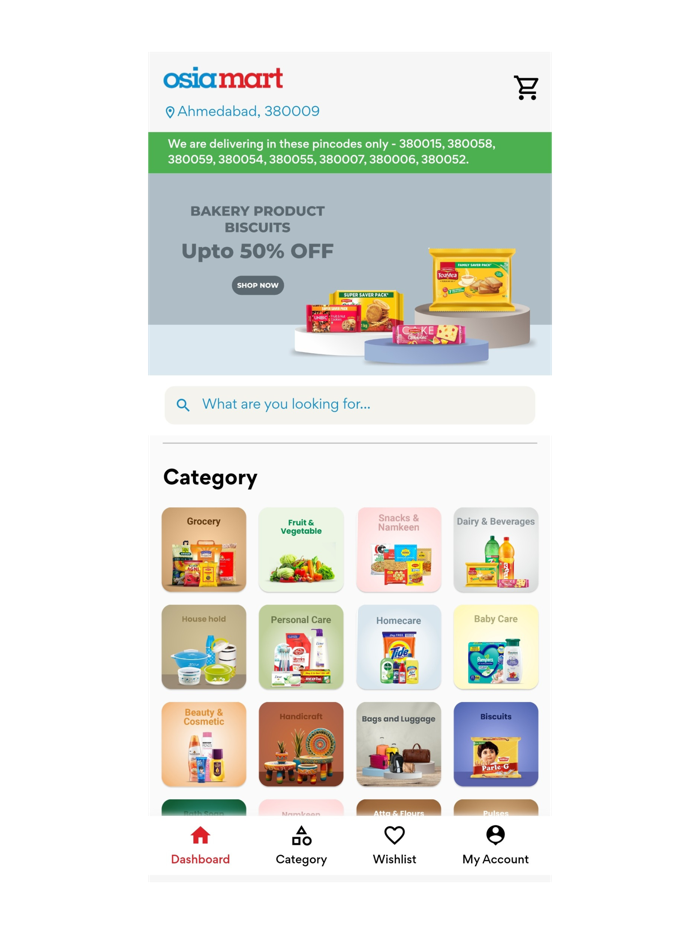Osia Mart - Online Grocery