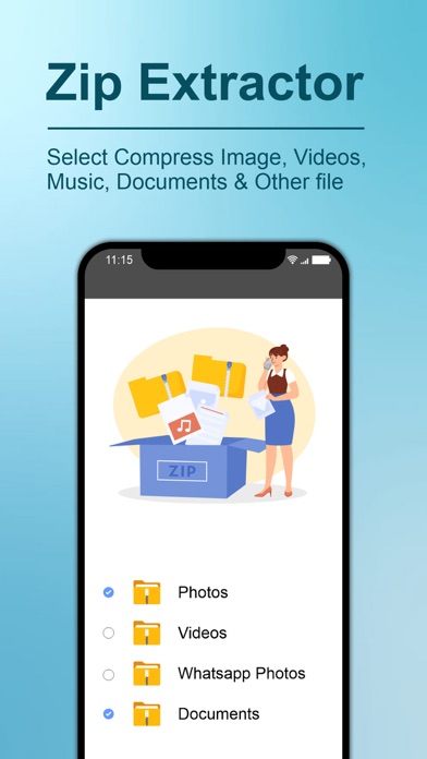 Zip Extractor ·のおすすめ画像2