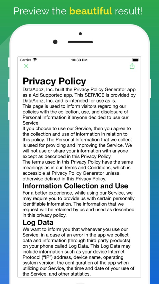 #2. Privacy Policy Generator (macOS) 由: DataAppz Tecnologia Ltda