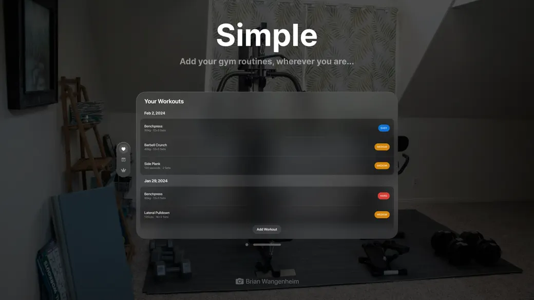 WorkHard Fitness screenshot 1