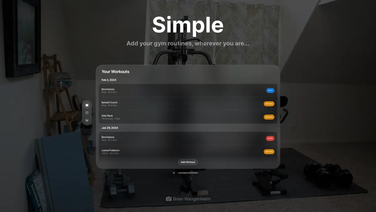 WorkHard Fitness screenshot 1