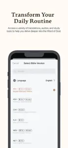 Holy Bible † screenshot #3 for iPhone