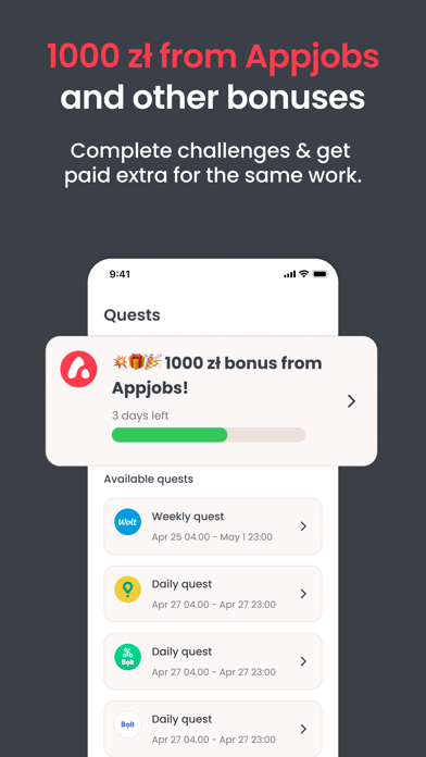 Appjobs: courier fleet partner Screenshot