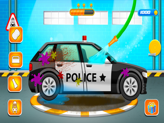 Power Wash Car Mechanic Games