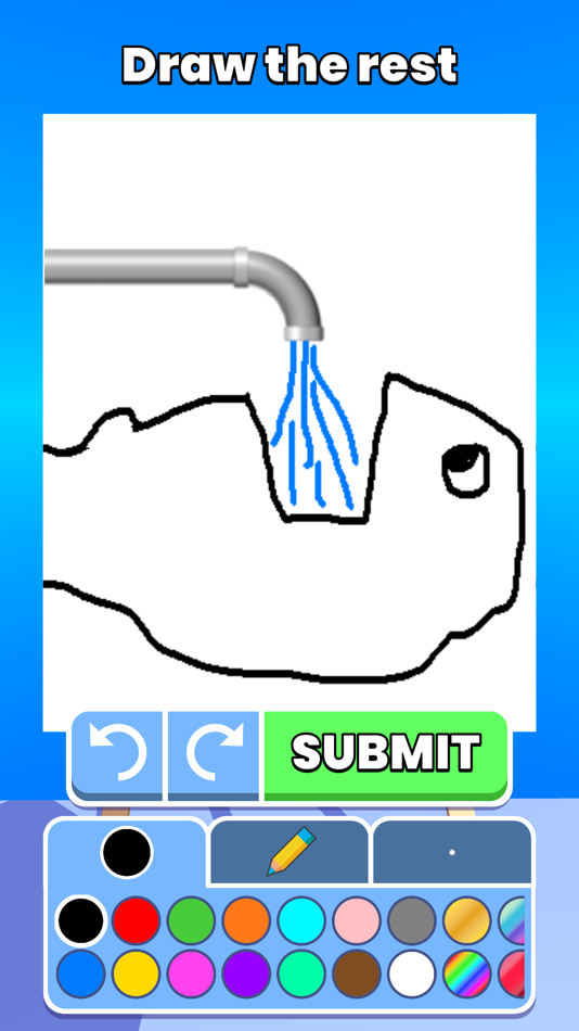 #1. DrawTheRest (iOS) Podle: JoyPac