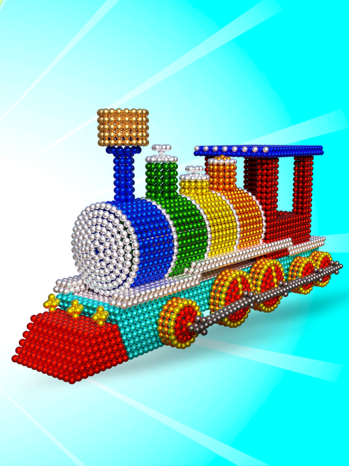 Magnet World - Build by Number