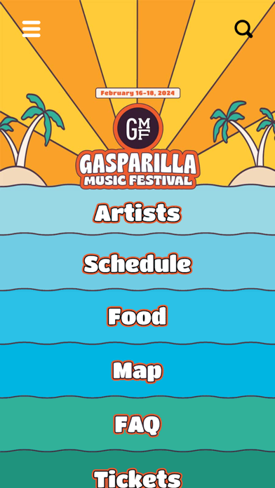 Gasparilla Music Festival Screenshot