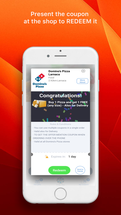 SpinDeals app Screenshot