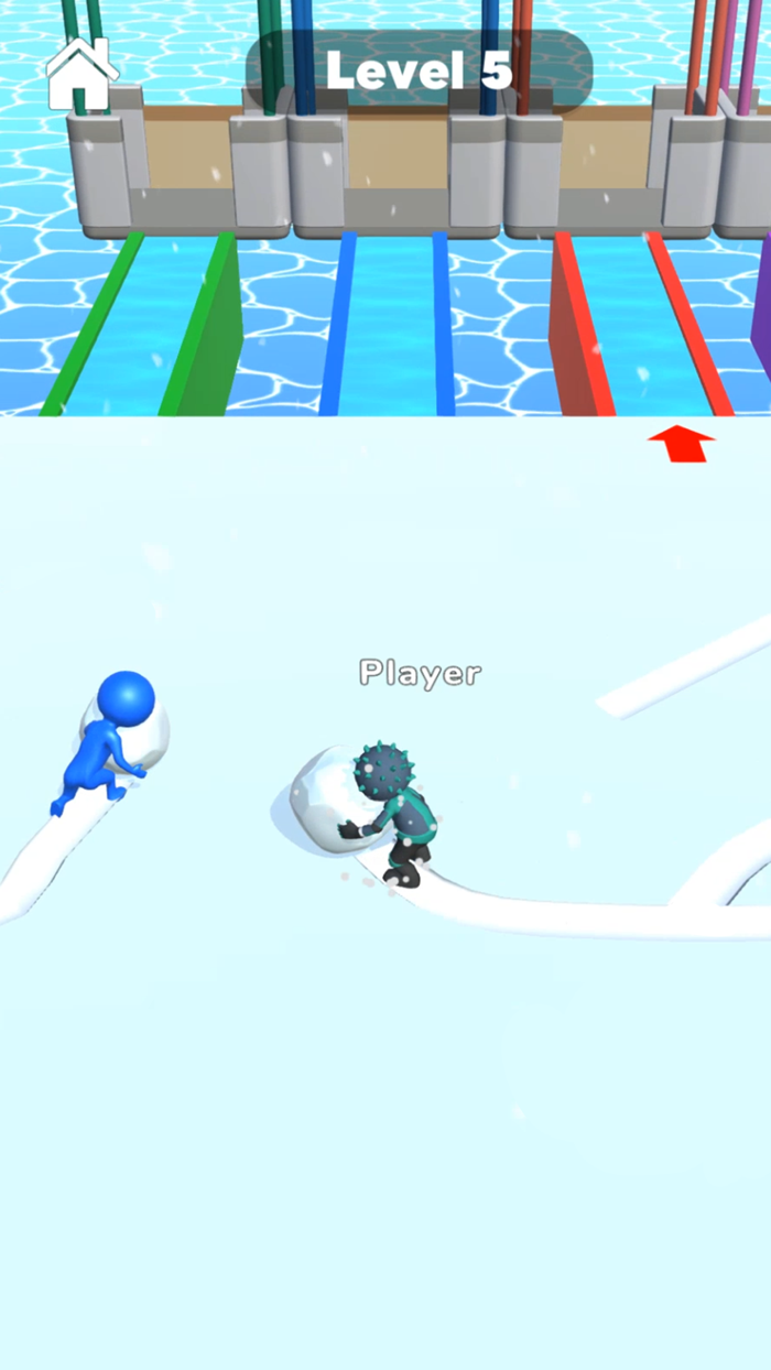 Snow Race Snow Ball.IO