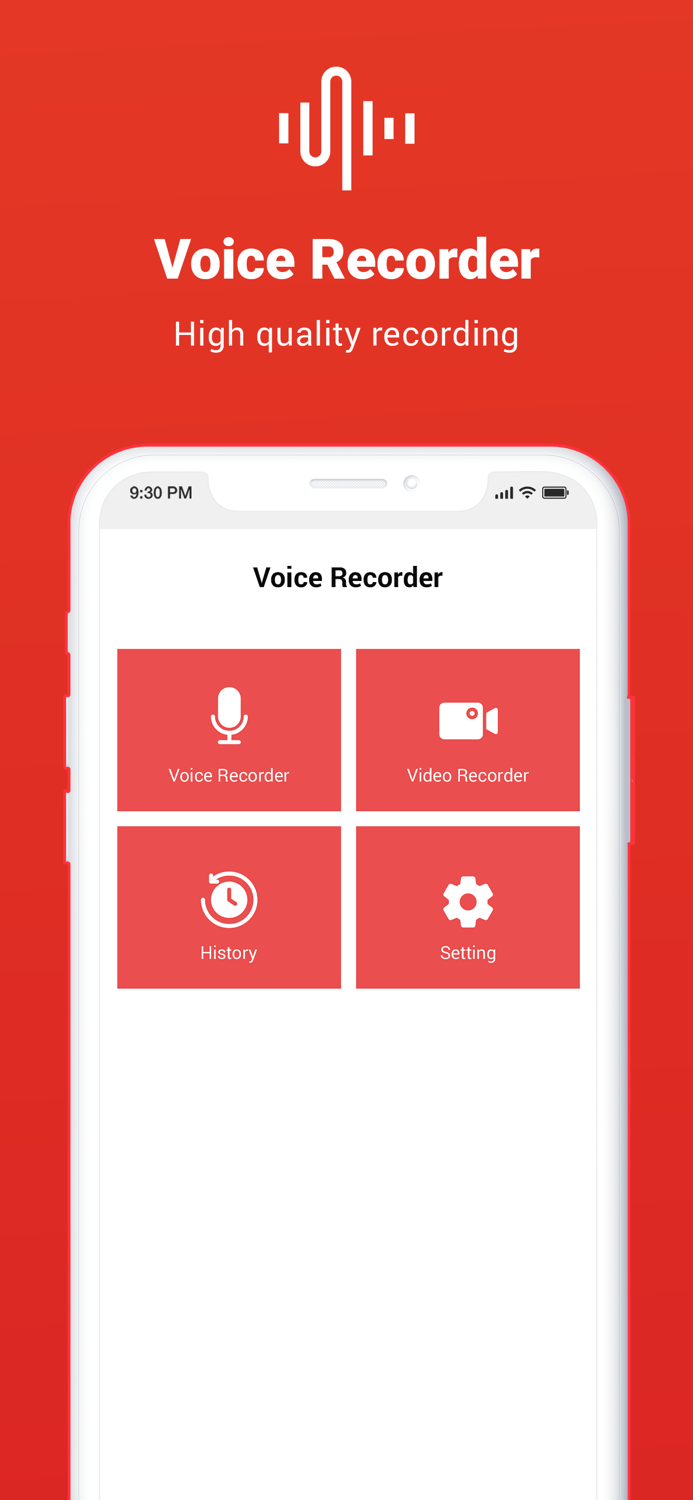Voice Recorder  Record Video