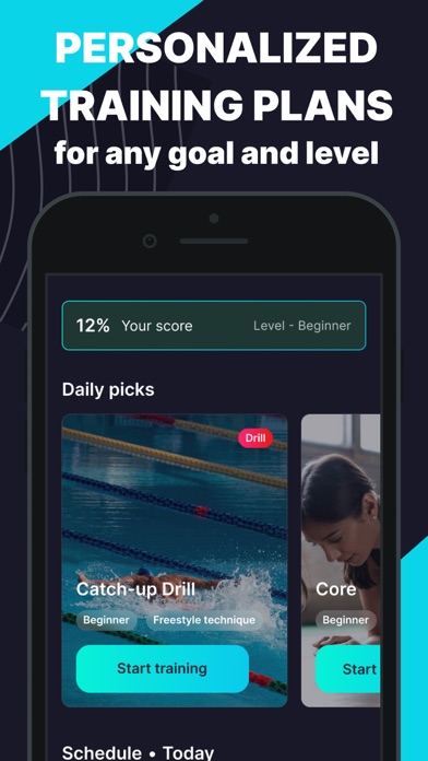 Swim Training & Workouts Screenshot