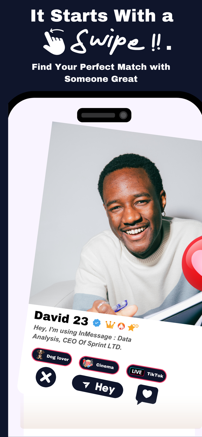 Inmessage  Chat. Meet. Date