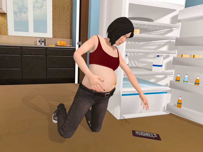 Pregnant MOM Care Baby Sims 3D