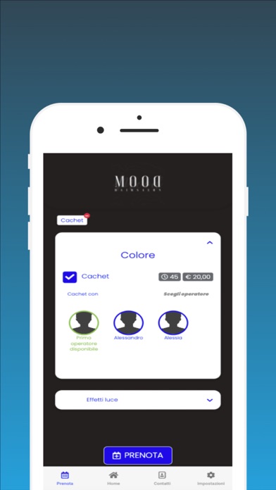 MOOD Hair Salon Screenshot