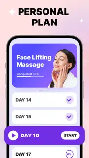 face yoga exercises, skincare iphone screenshot 2