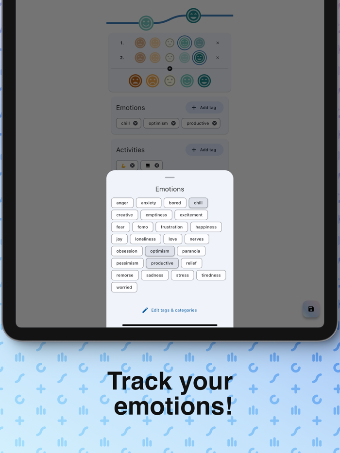 Pixels - Daily Mood Tracker