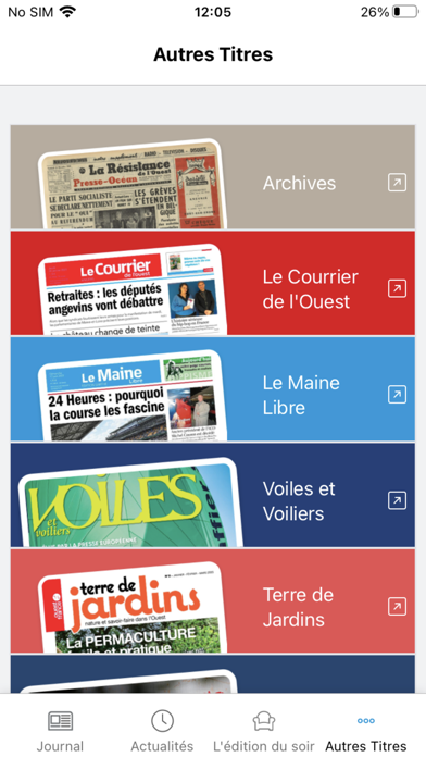 Presse Océan - Le Journal Screenshot