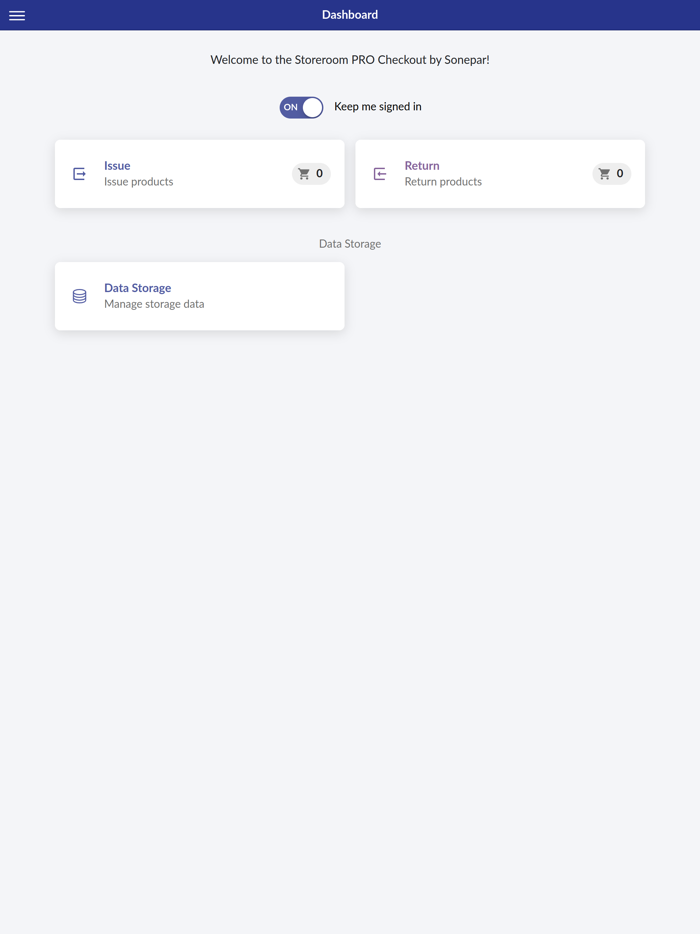 StoreroomPRO Checkout