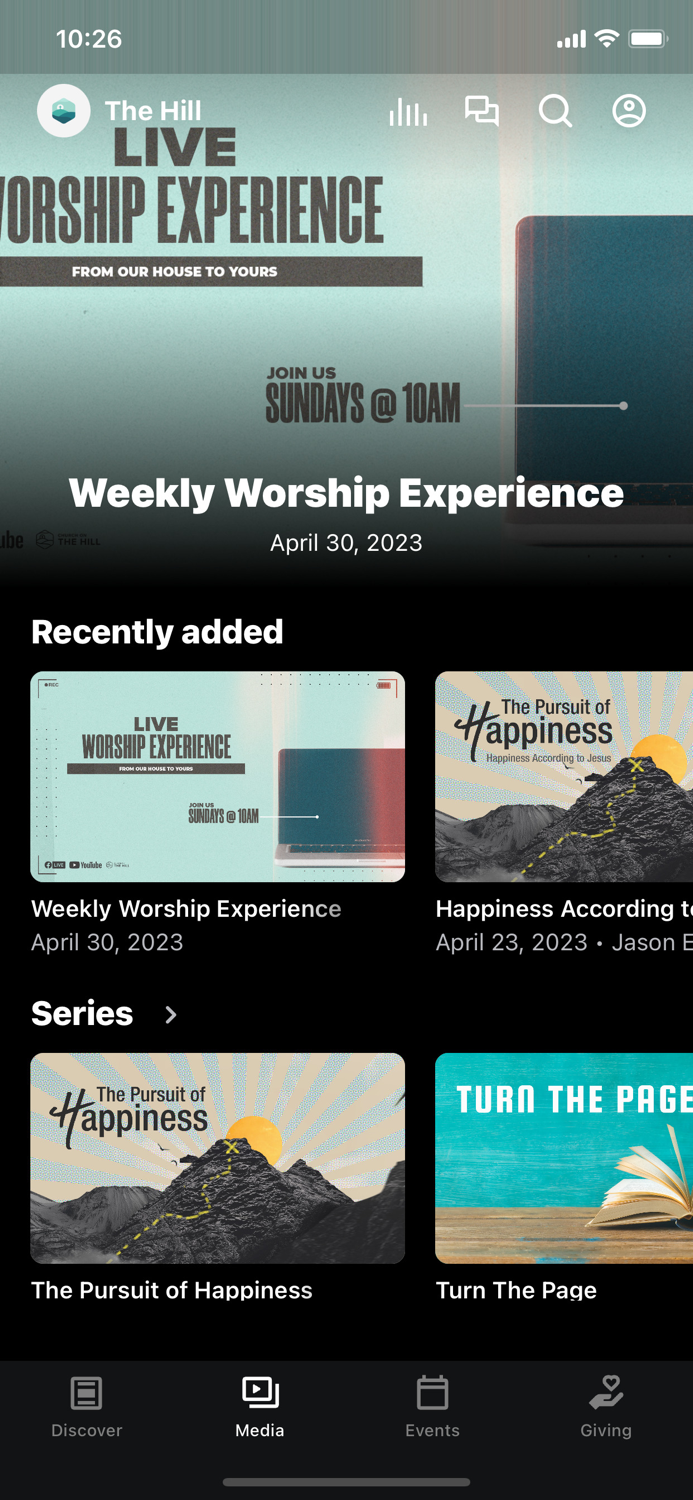 Church on The Hill  Riverside