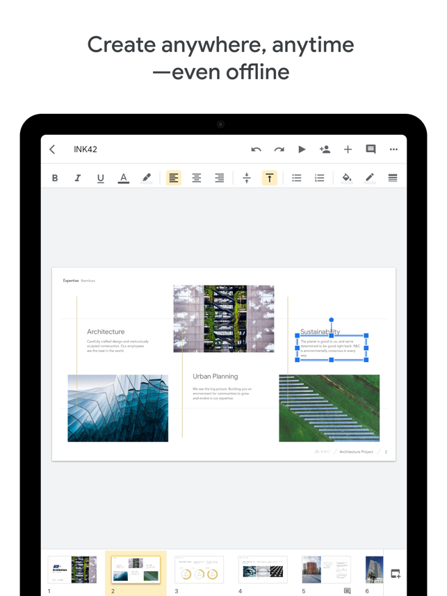 ‎Google Slides Screenshot