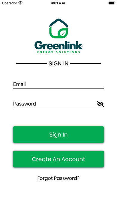 Greenlink Energy Solutions Screenshot